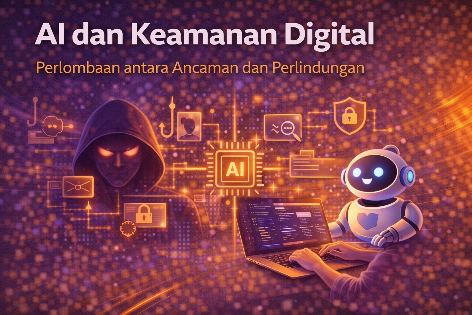AI dan Keamanan Digital: Perlombaan antara Ancaman dan Perlindungan