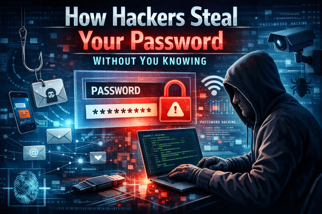 How Hackers Steal Your Password Without You Knowing