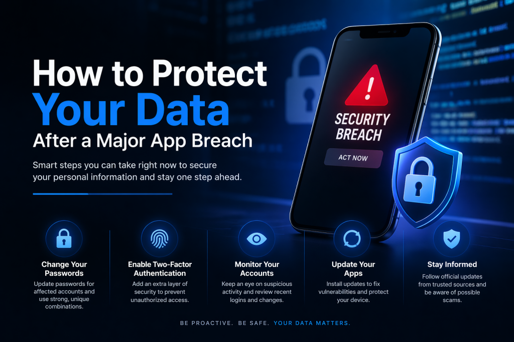 How to Protect Your Data After a Major App Breach