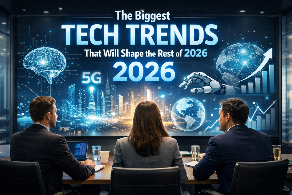 The Biggest Tech Trends That Will Shape the Rest of 2026