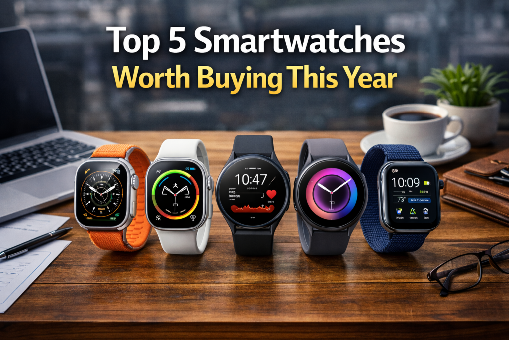Top 5 Smartwatches Worth Buying This Year