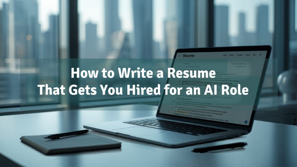 How to Write a Resume That Gets You Hired for an AI Role