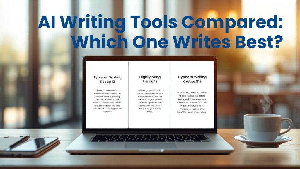 AI Writing Tools Compared: Which One Writes Best?